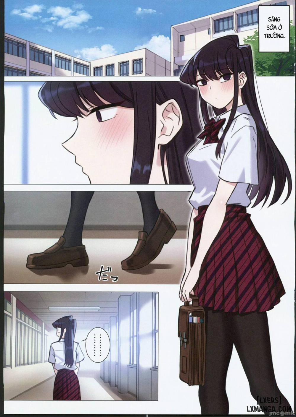 Komi-san wa, H Mousoushou desu Vol 2 Oneshot trang 6