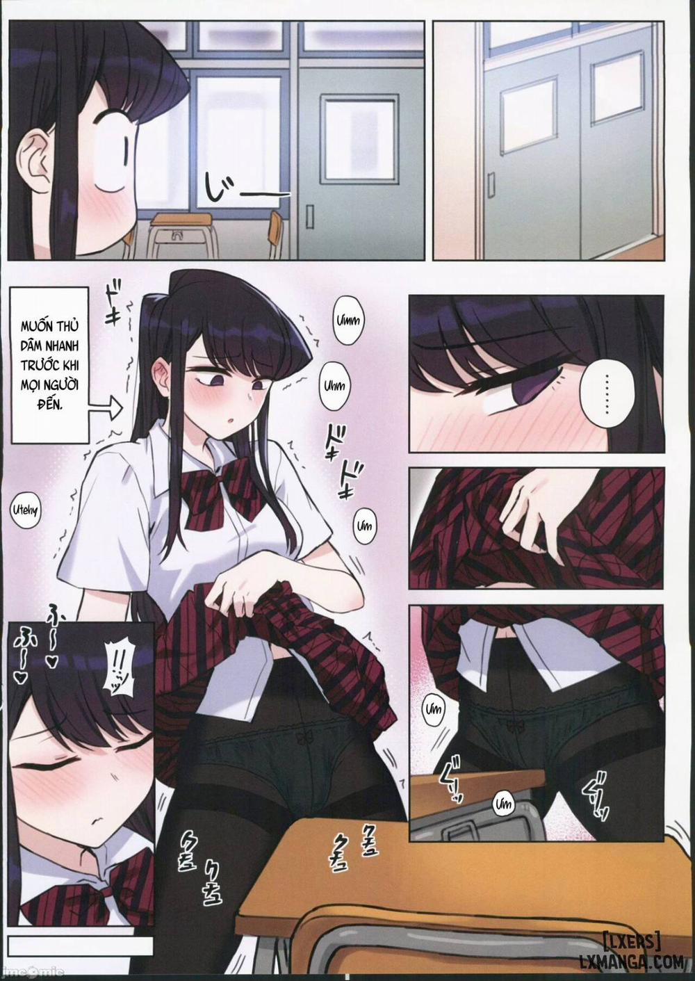 Komi-san wa, H Mousoushou desu Vol 2 Oneshot trang 7