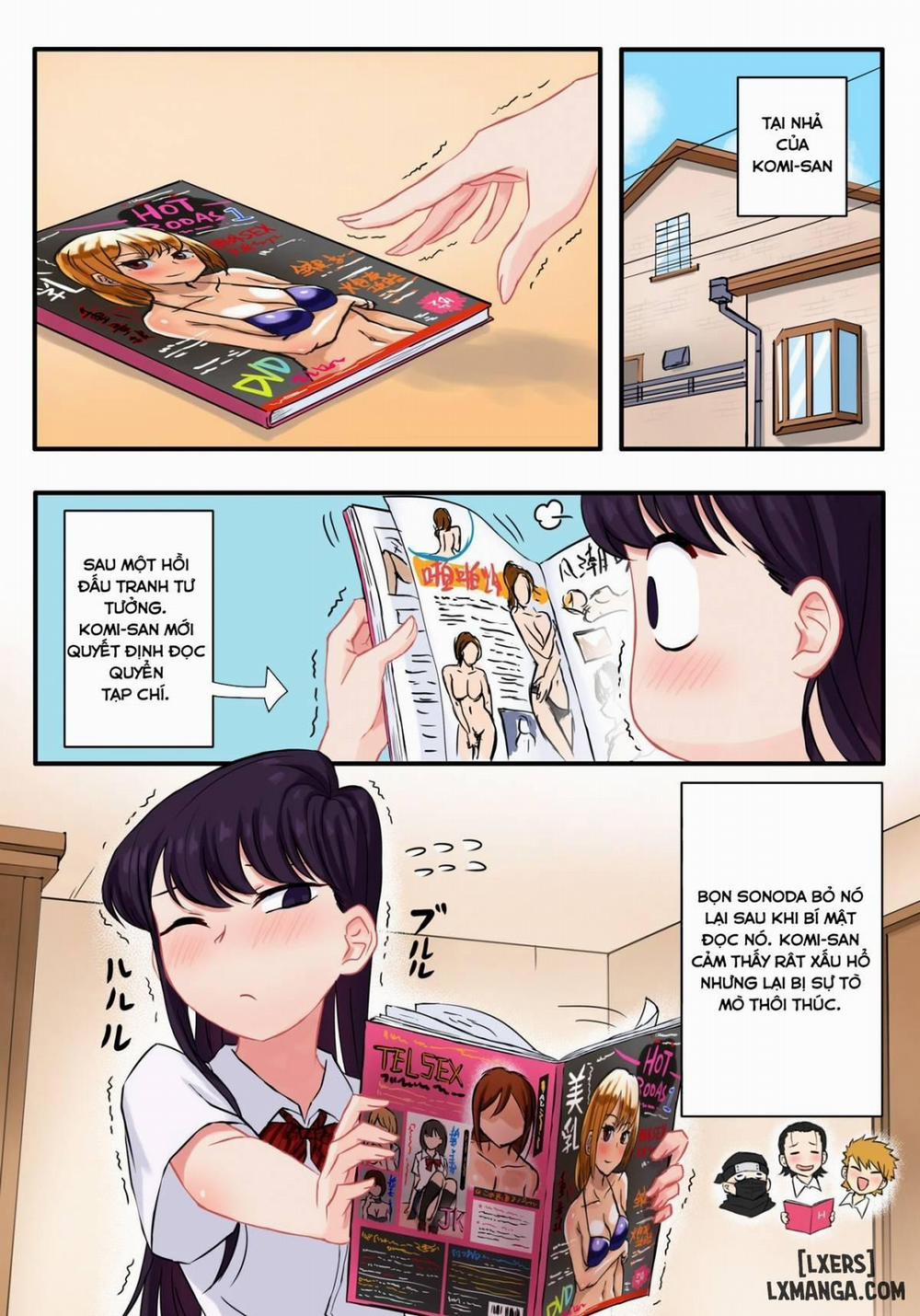 Komi-san wa, H Mousoushou desu Oneshot trang 1