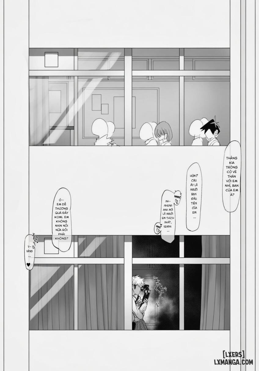 Komyushou de Chou Bijin no Komi-san ga Charao ni Guigui Korarete Shojo de Irareru Wake ga Nai 1 Bắn trang 2