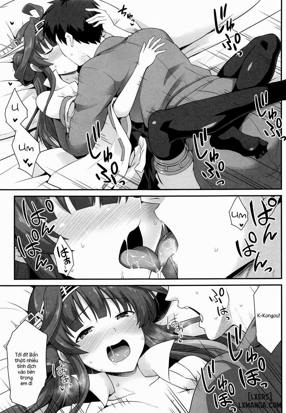 Kongou-chan to Love Love Shinkon Play Oneshot trang 17