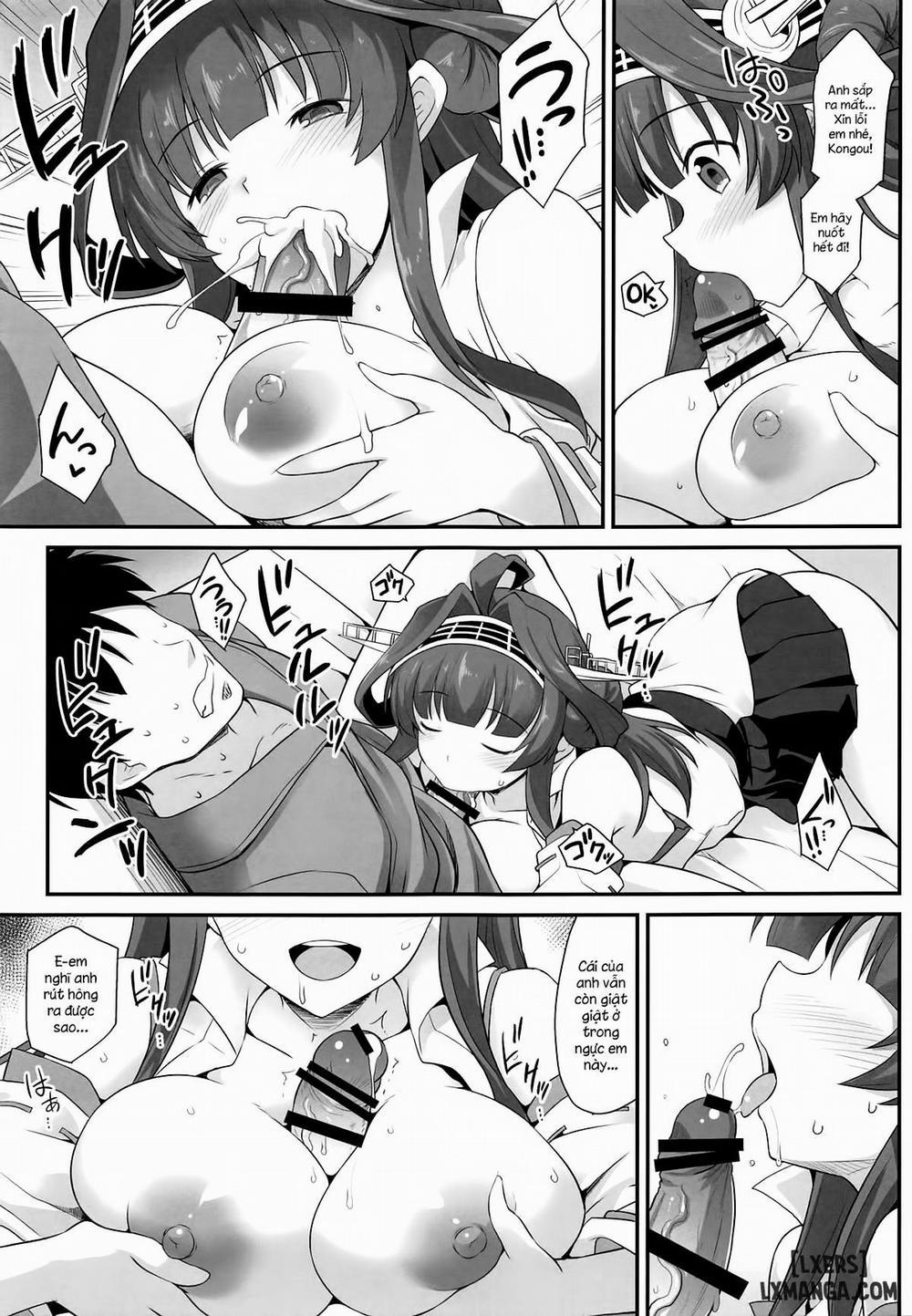 Kongou-chan to Love Love Shinkon Play Oneshot trang 9