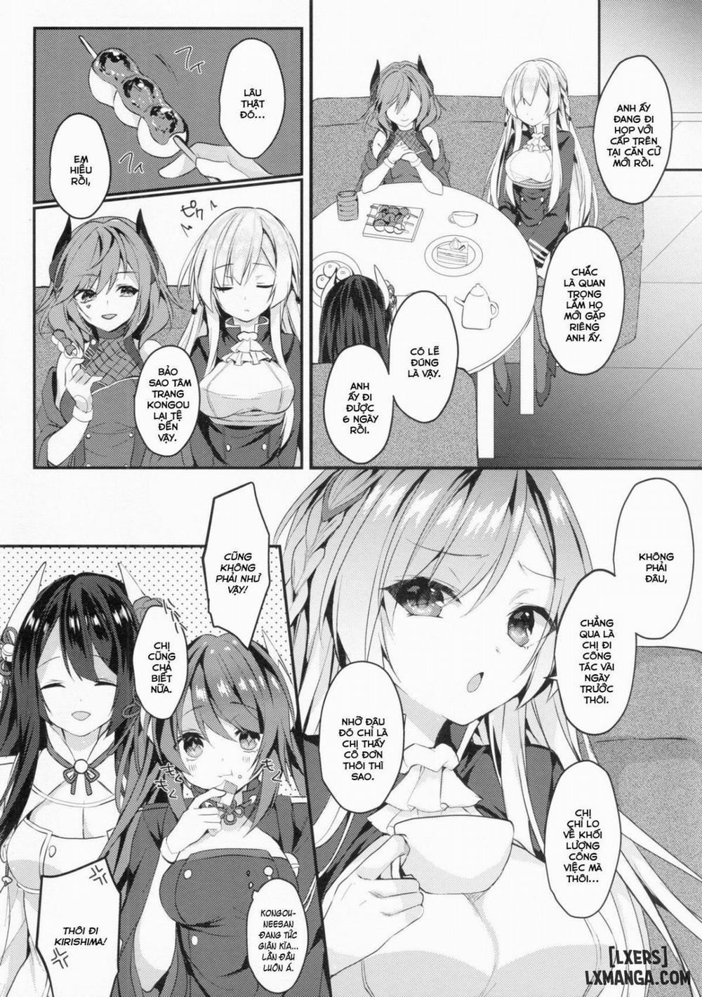 Kongou-nee-san ga Aishitekureru Oneshot trang 2
