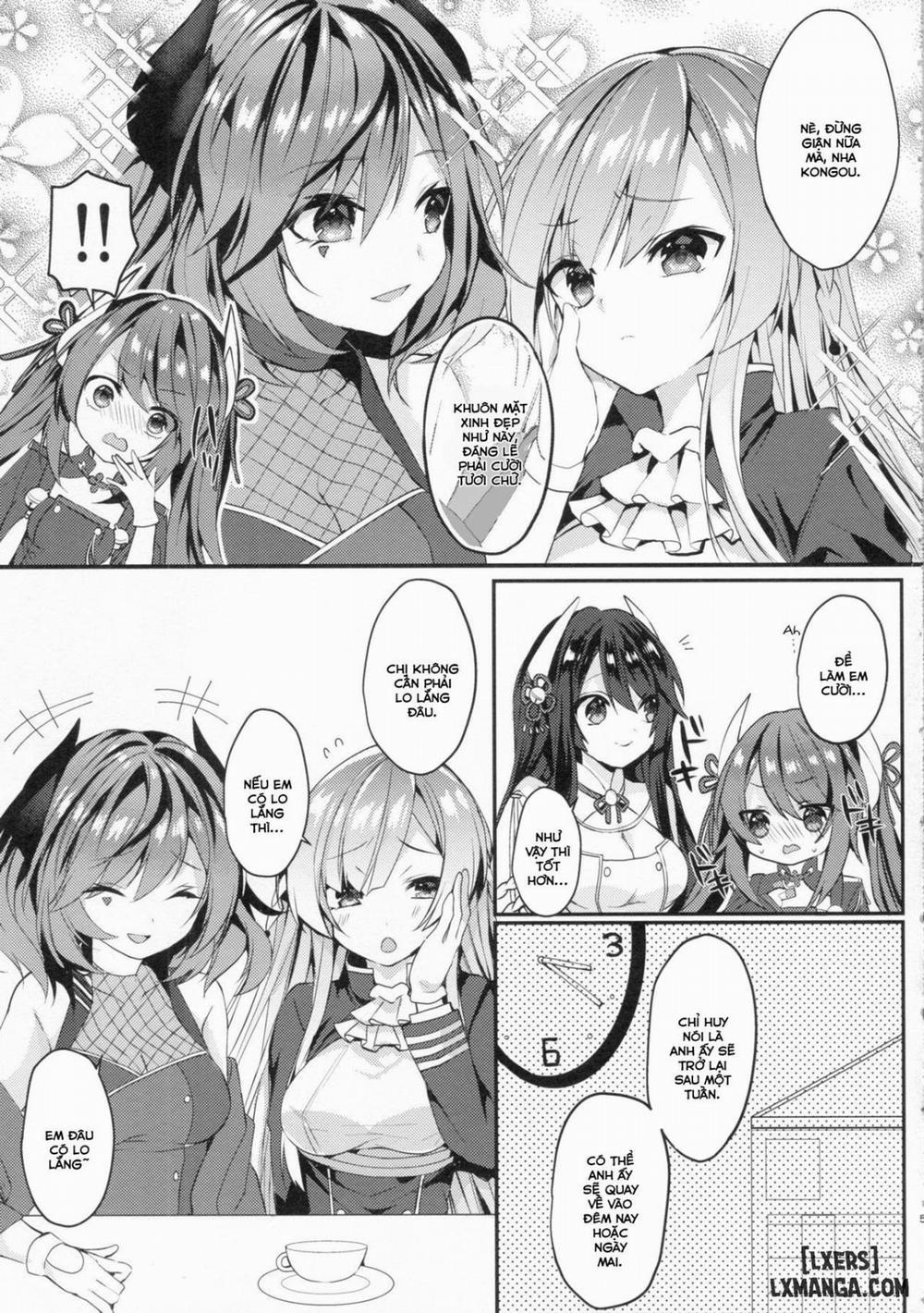 Kongou-nee-san ga Aishitekureru Oneshot trang 3