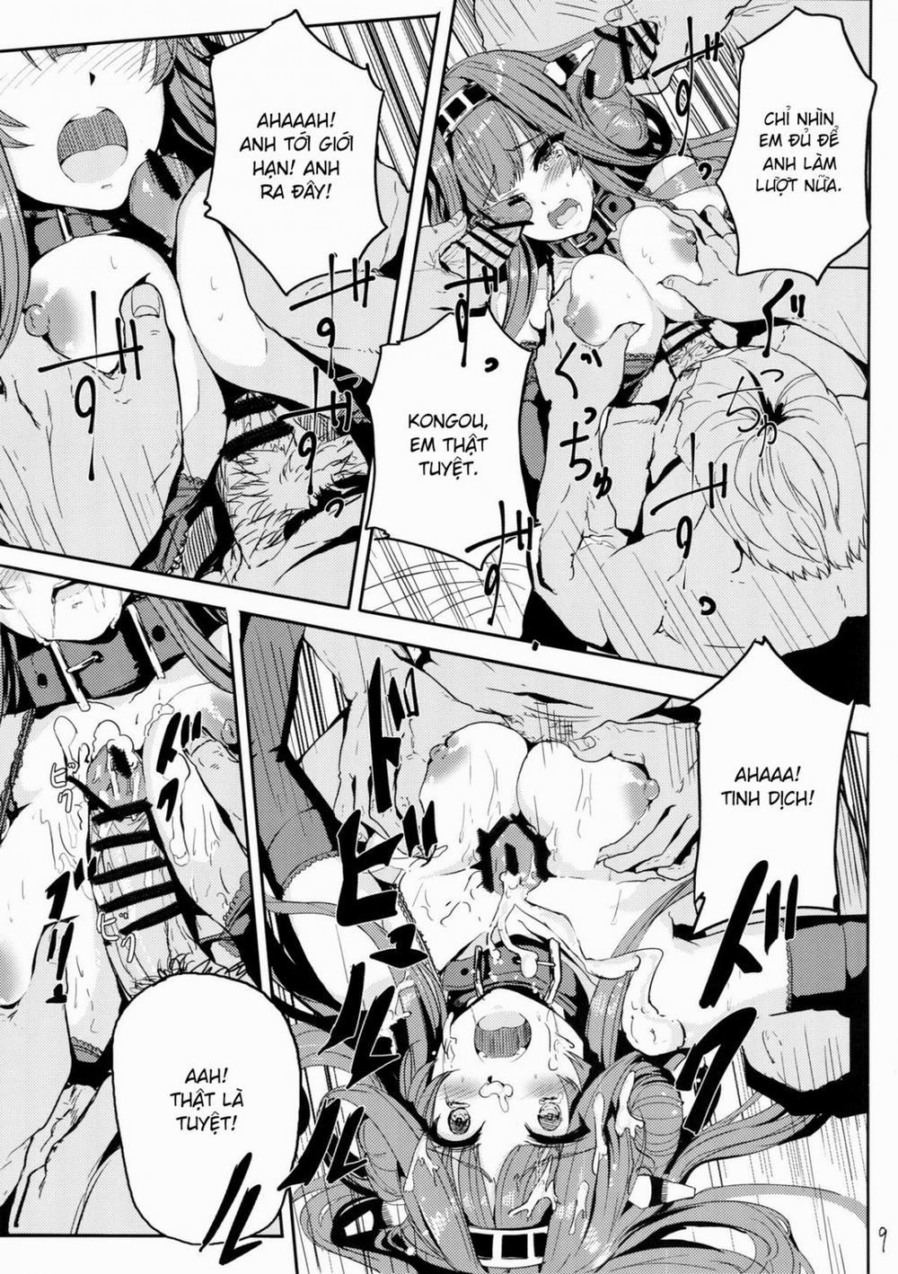 Kongou wa Soredemo Teitoku to Issho ni Itai Oneshot trang 10