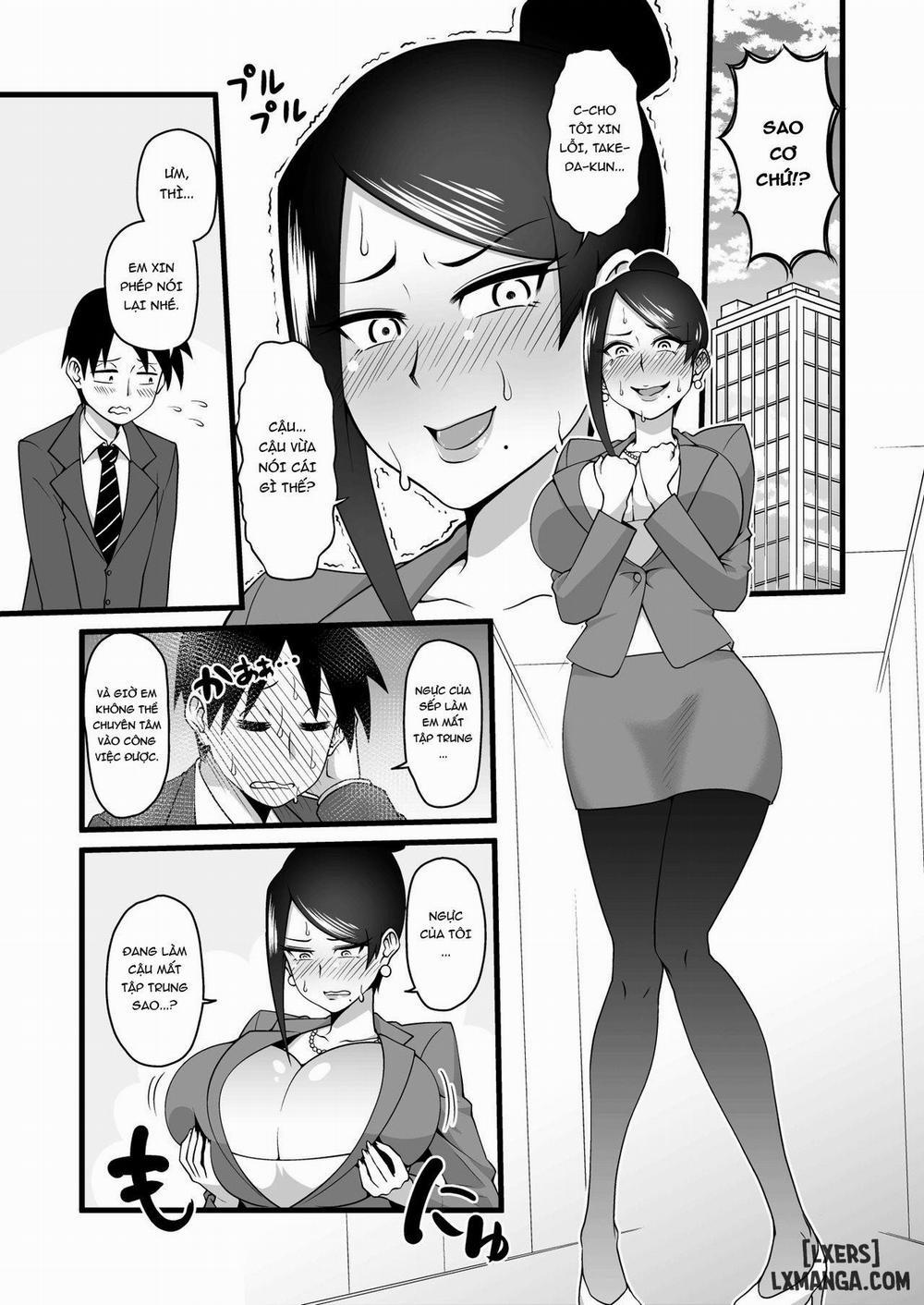 Kono Kyonyuu de Joushi wa Muri desho Oneshot trang 3