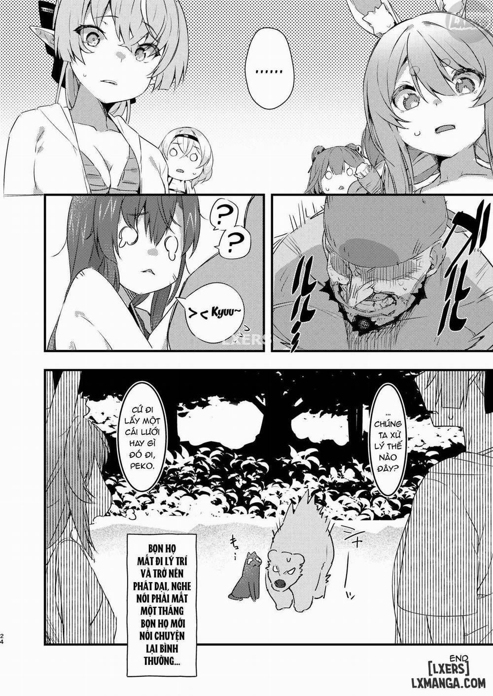 Kono Mujintou ni wa Tabemono ga Ecchi na Kajitsu Shika Nai...... tte Koto Oneshot trang 25