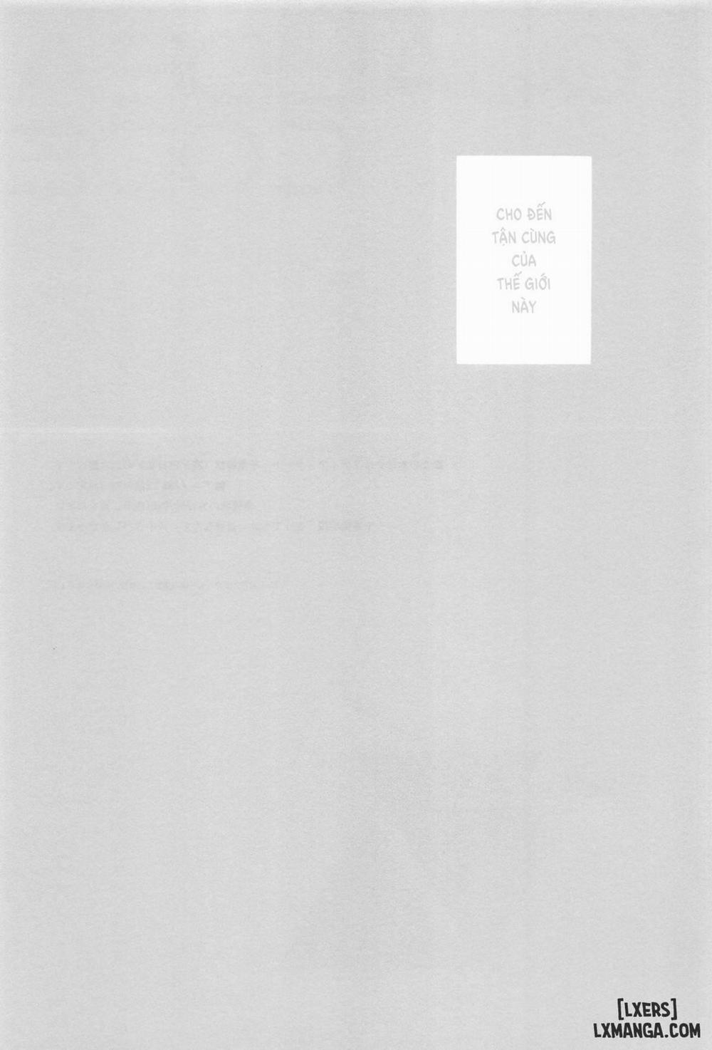 Kono Sekai no Owari made Oneshot trang 1