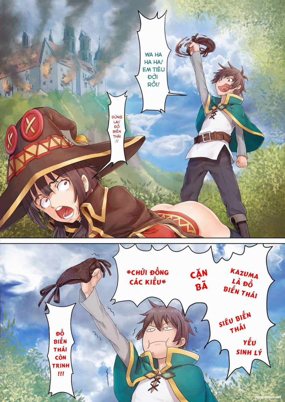 Kono Subarashii Mahoutsukai ni Maryoku Hokyuu o! (Kono Subarashii Sekai ni Syukufuku o!) Oneshot trang 5