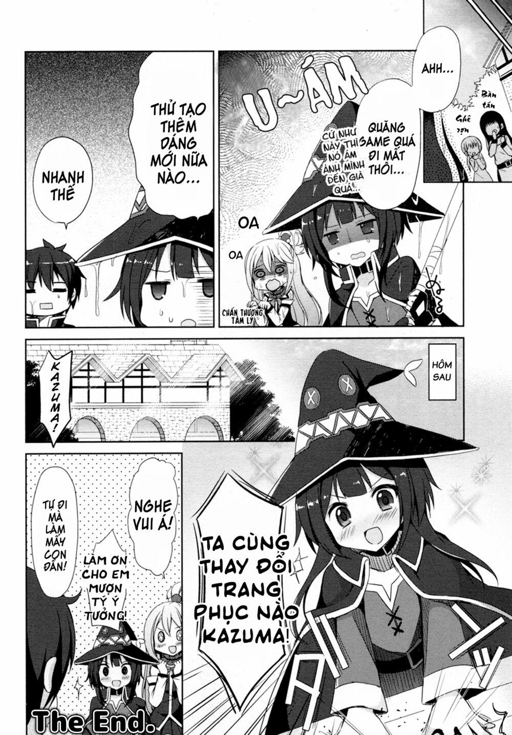 Konosuba : Tuyển Tập Megumin 0 Hướng dẫn cho tư thế(?) Tuyệt vời này! trang 7