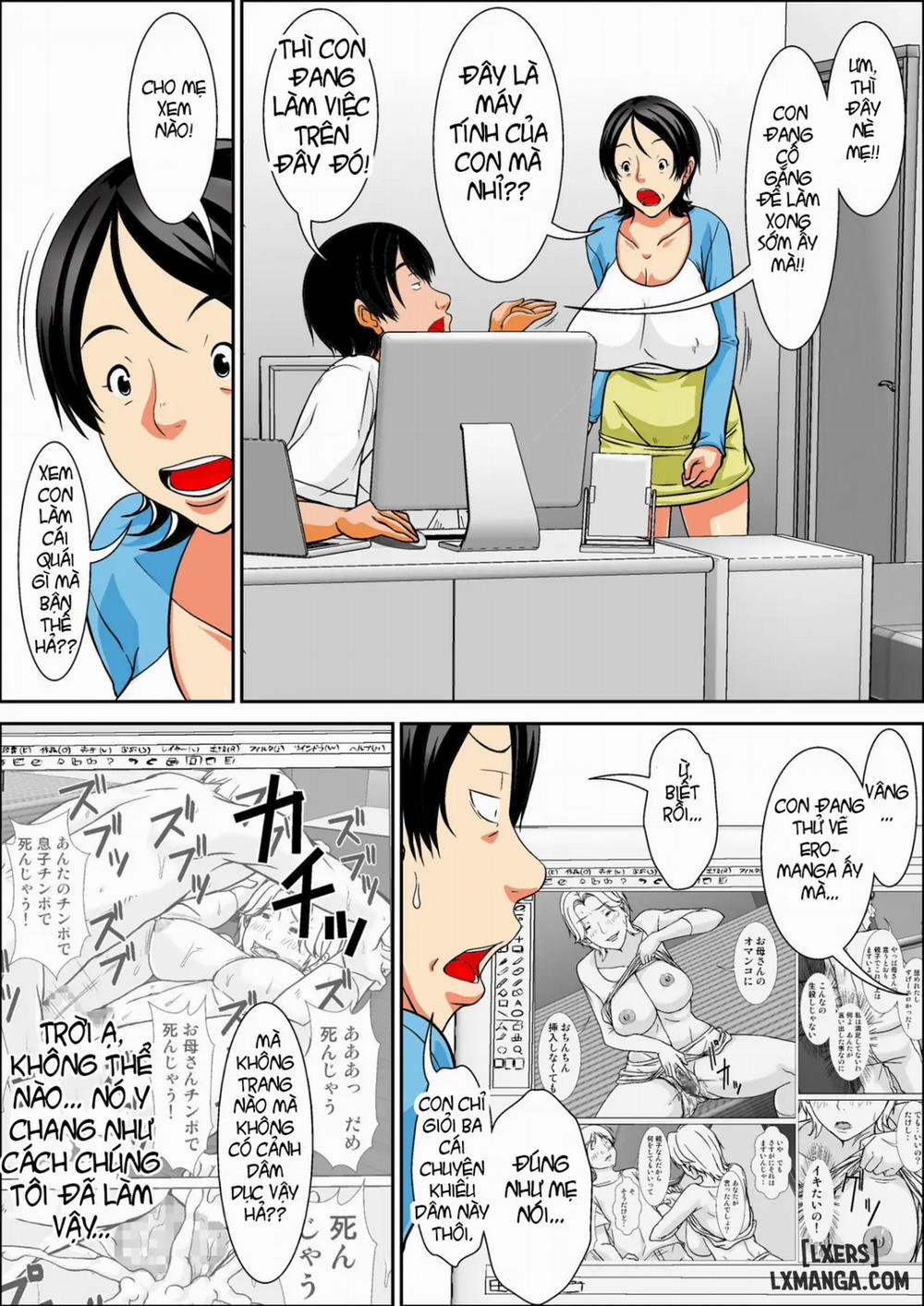 Kora! Anta Hahaoya o Kudoite Nani Shiyou tte Iu no 2 (Full color) 1 trang 4