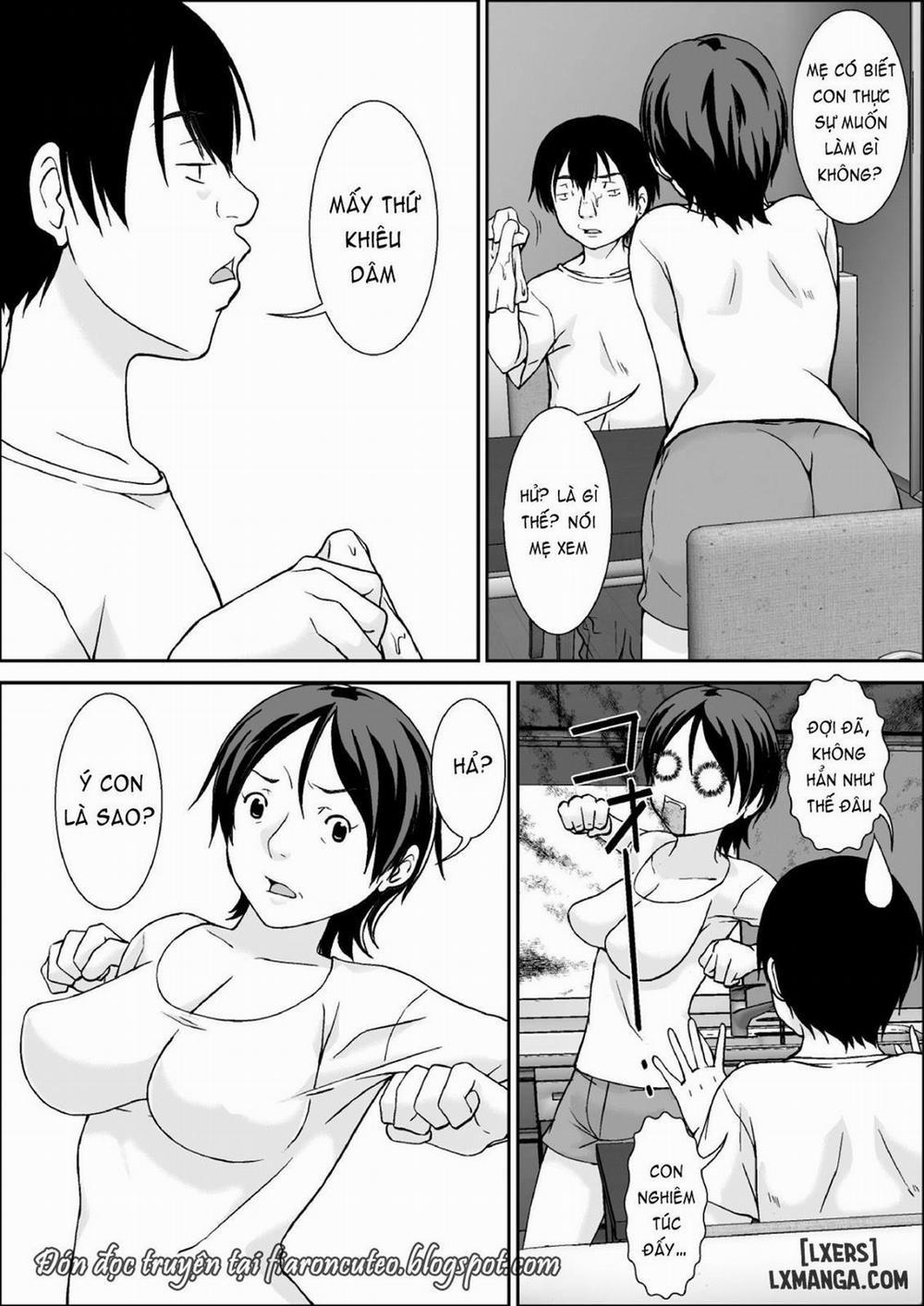 Kora! Anta Hahaoya o Kudoite Nani Shiyou tte Iu no Oneshot trang 3