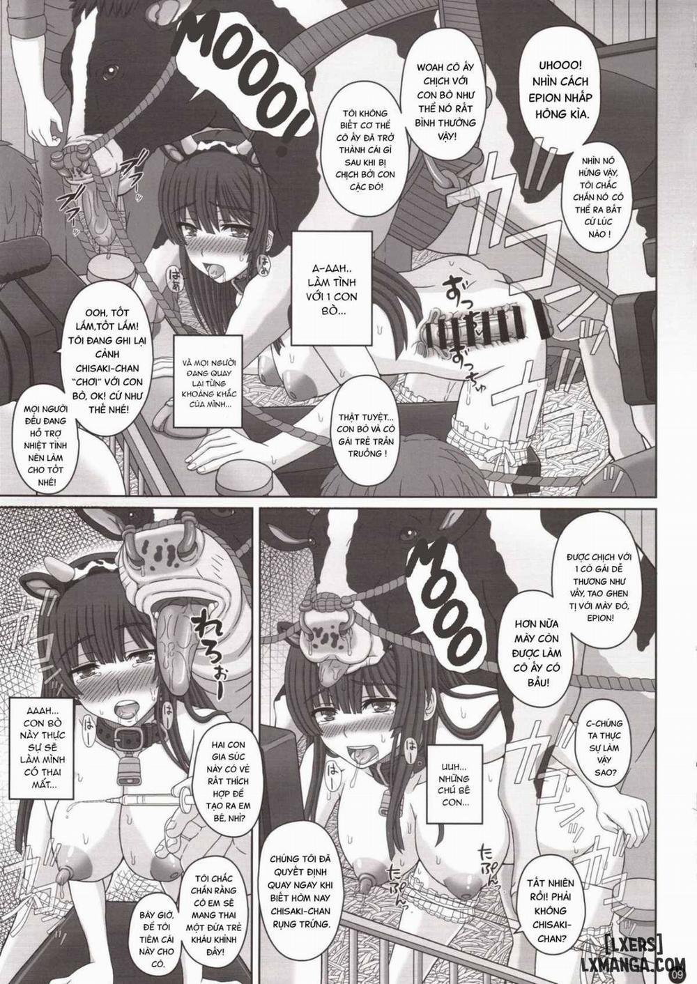 Kou Hai Reijou -Ushi ni Tanetsuke Koubi Sareru Ojousama Oneshot trang 7