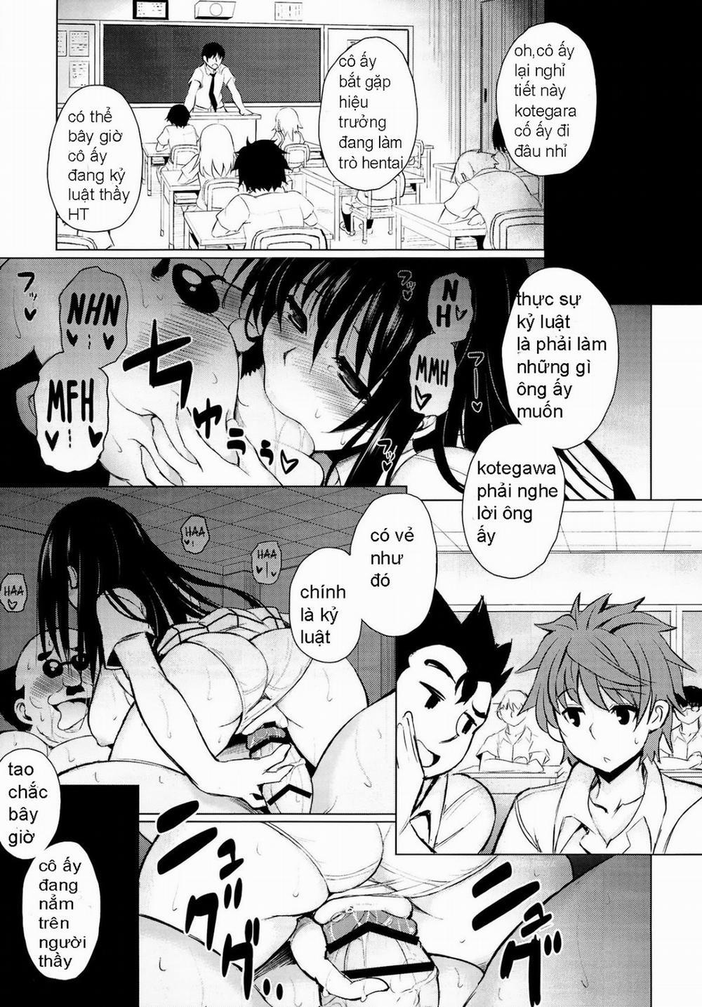 Kouchou No Harenchi Wo Tomeru Tame Ni Harenchi Suru Kotegawa-San (To Love-Ru) Oneshot trang 11