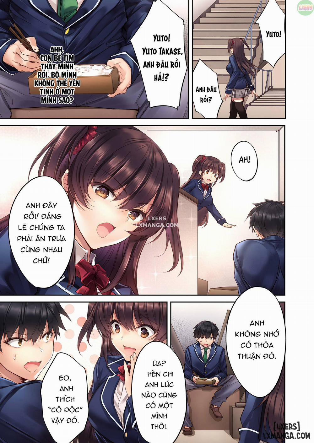 Kouhai JK ga Gimai ni!? Namaiki na Imouto ni Iroiro Wakarasete Mita Oneshot trang 4