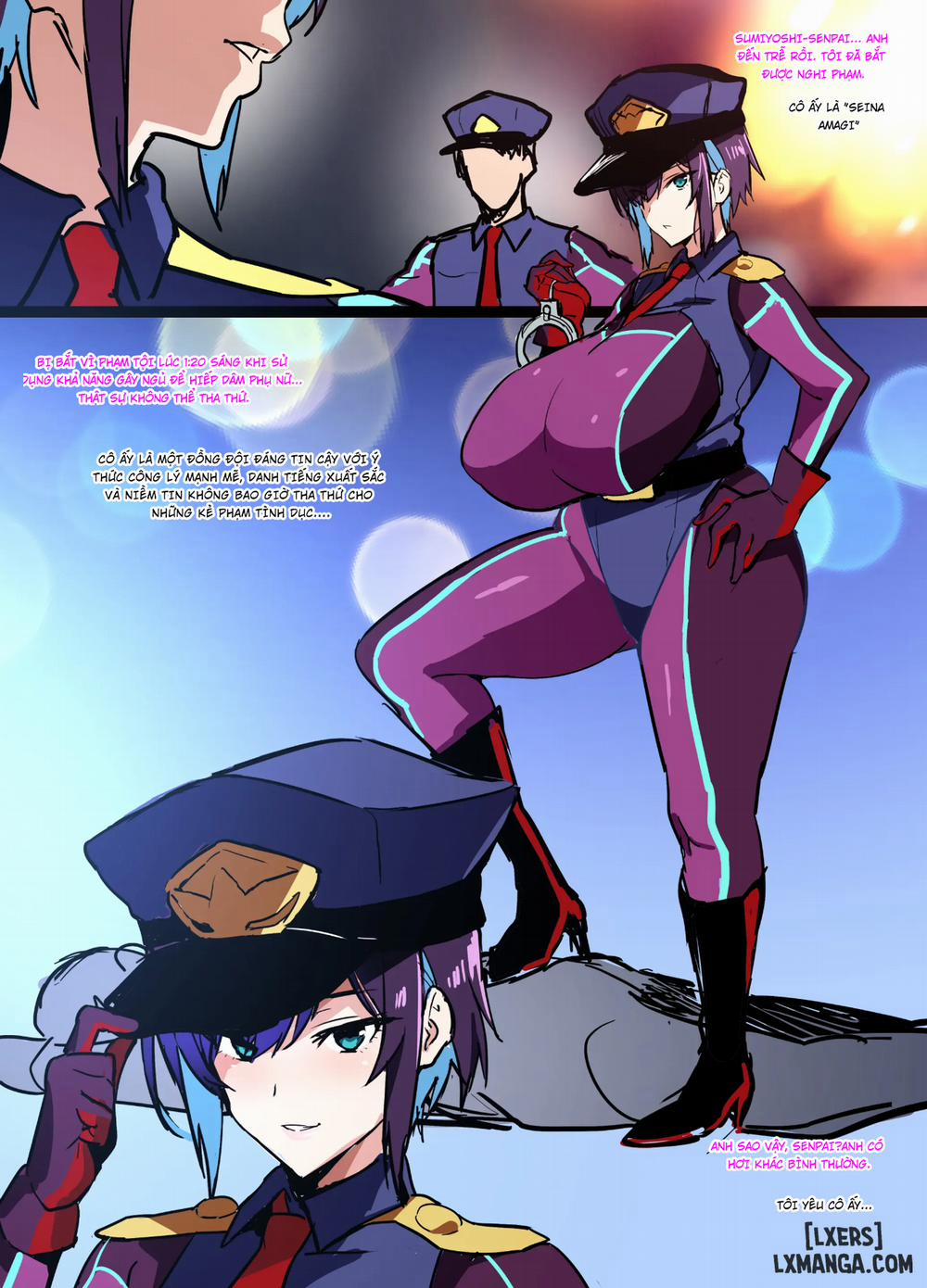 Kouhai Otaku Poilice Zenpen 1 trang 1