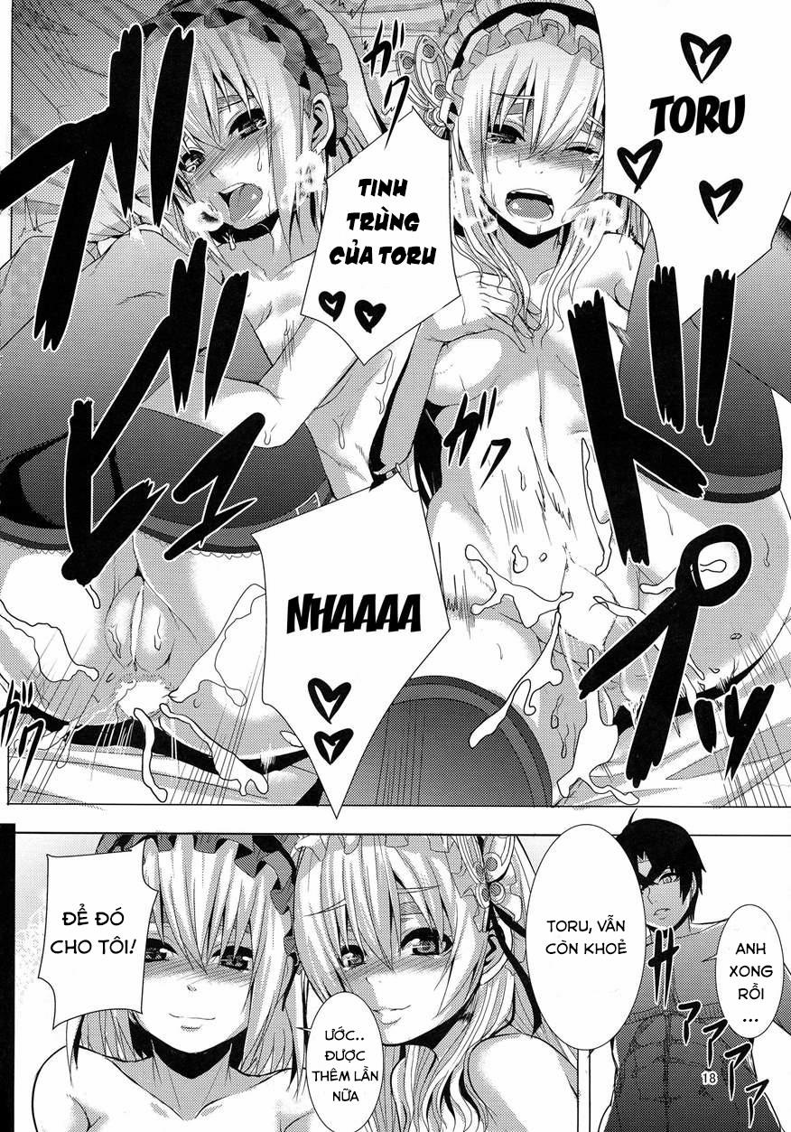 Kouhaku Kimidori X Tooru (Hitsugi no Chaika) Oneshot trang 17