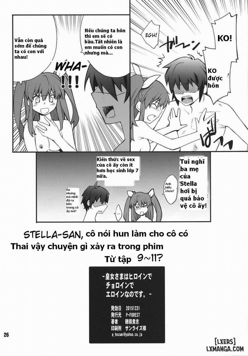 Koujo-sama wa Heroine de Choroine de Eroine Nanodesu Oneshot trang 24
