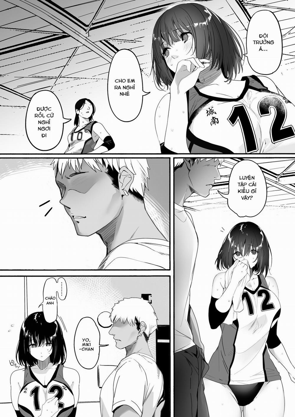 Koushinchou Volley-bu no Seisokei Kanojo ga Senpai no Mono ni Natte Shimau Ichibushijuu 1 trang 3