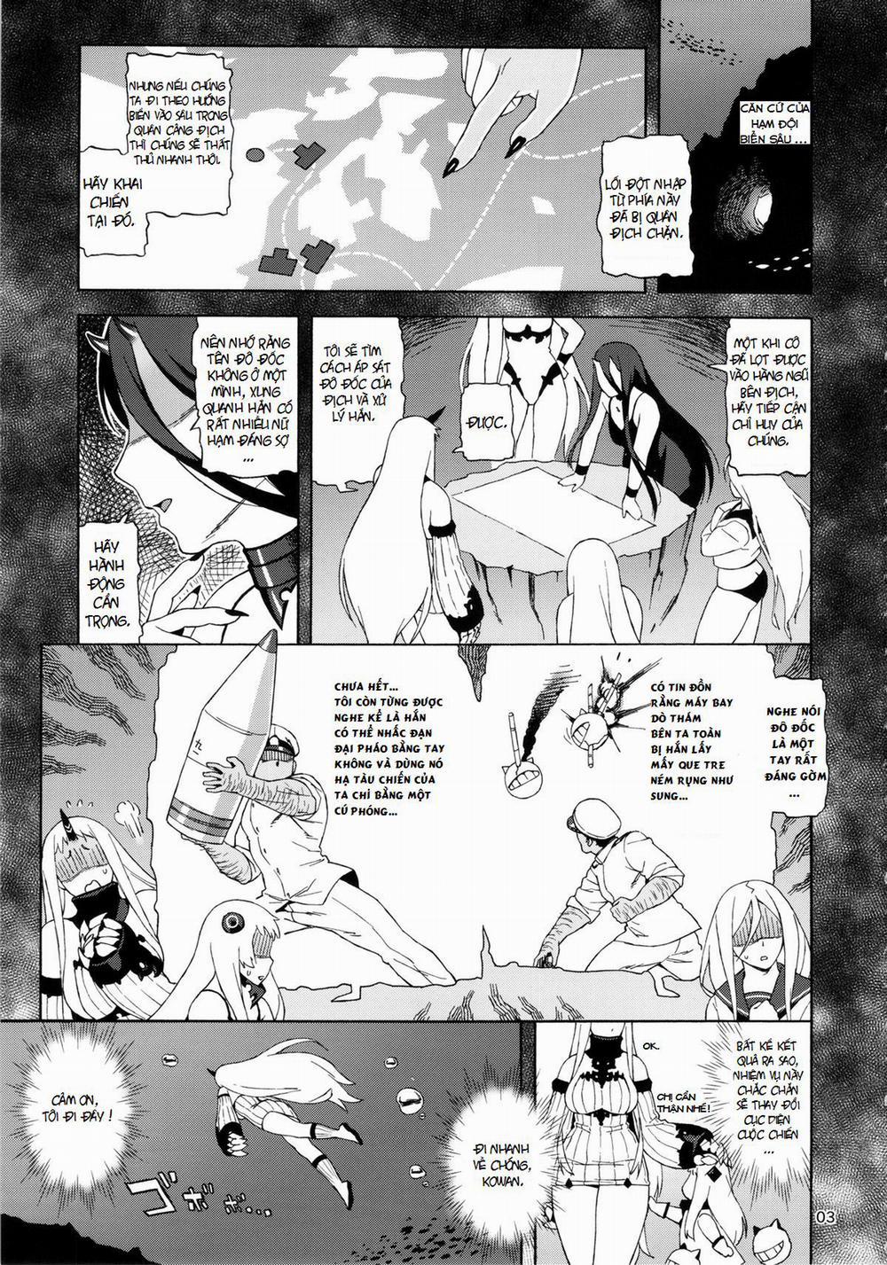 Kouwan-chan no Spy Daisakusen (Kantai Collection, -KanColle-) Oneshot trang 2