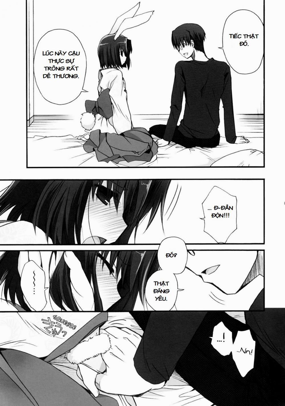 Kubi-kiri Bunny Ryougi Shiki-chan no Ecchi na Hon. (Kara no Kyoukai) Oneshot trang 6
