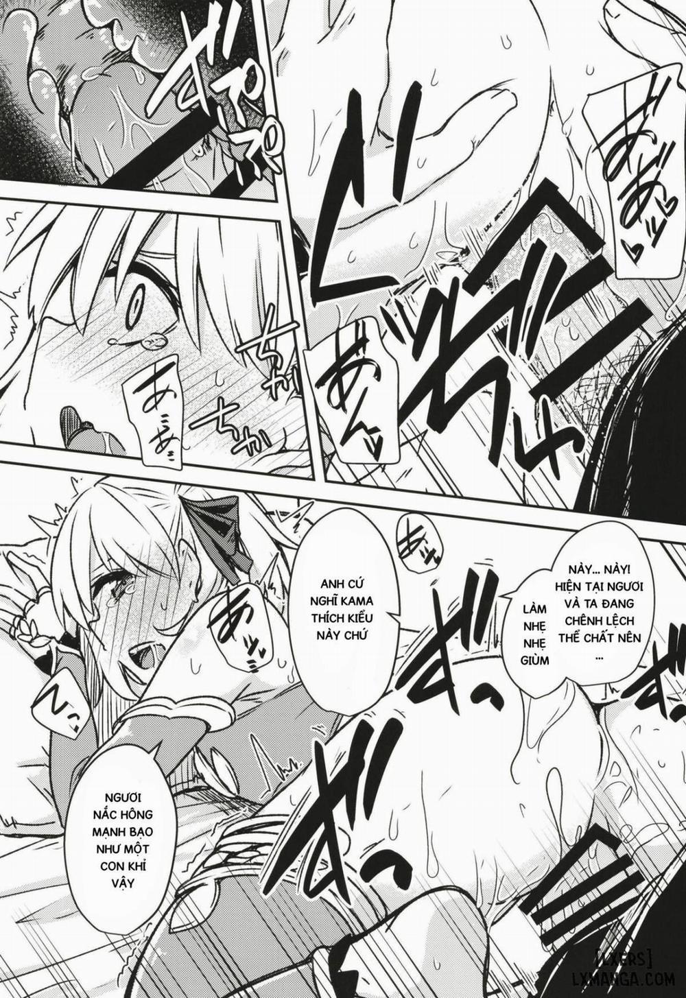 Kujou hitoma-ni utyuuto-futari Oneshot trang 20