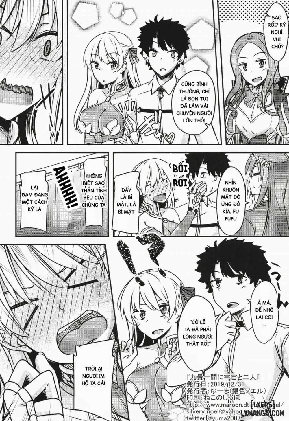 Kujou hitoma-ni utyuuto-futari Oneshot trang 28