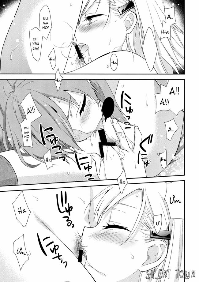 Kuma-san ni wa Suzu o Tsukete (Kancolle) Oneshot trang 22