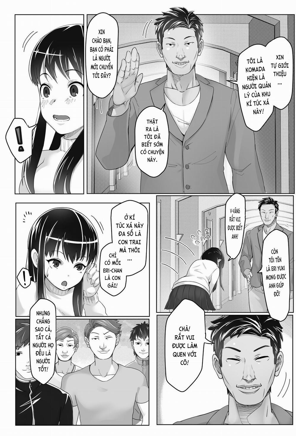 Kurokami Joukyou Shoujo to Otoko darake no Sharehouse 1 trang 7