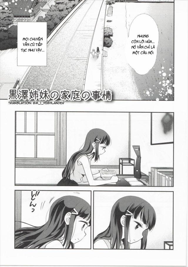 Kurosawa Shimai no Katei no Jijou (Love Live! Sunshine) Oneshot trang 6