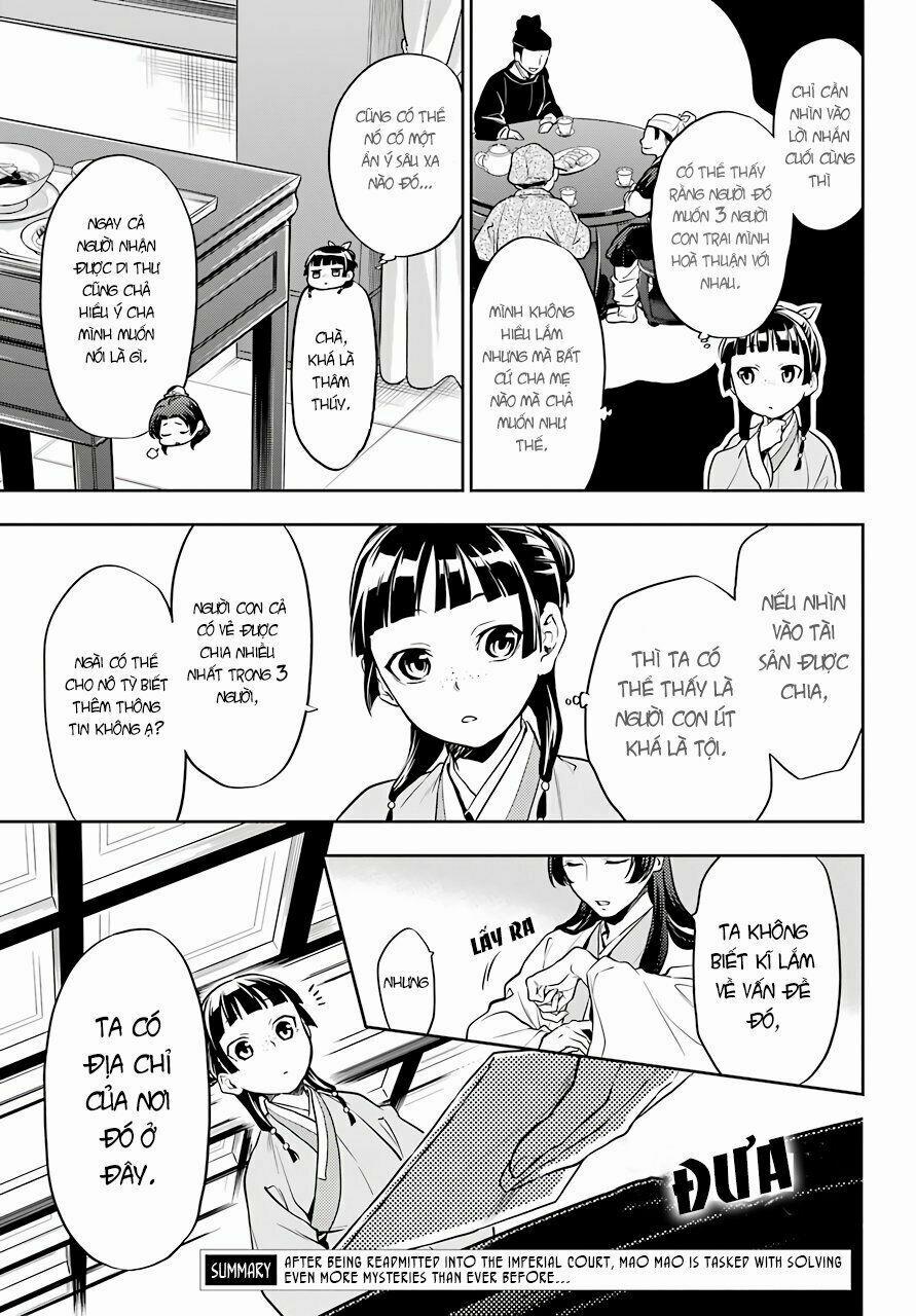 Kusuriya No Hitorigoto 26 trang 3