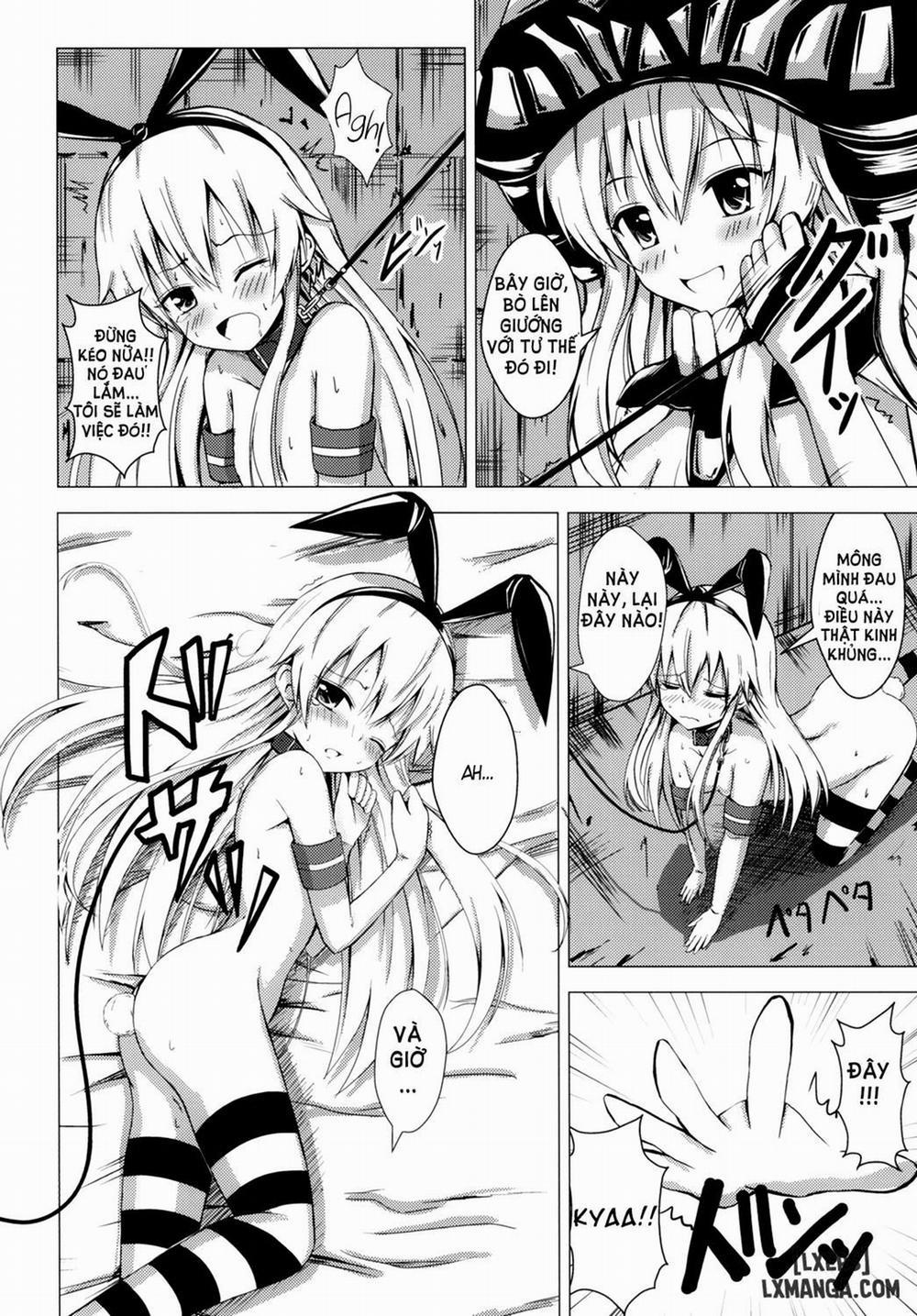 Kuubo Wo-Kyuu-chan no Shimakaze Yuri Dorei Choukyou 1 Oneshot trang 14