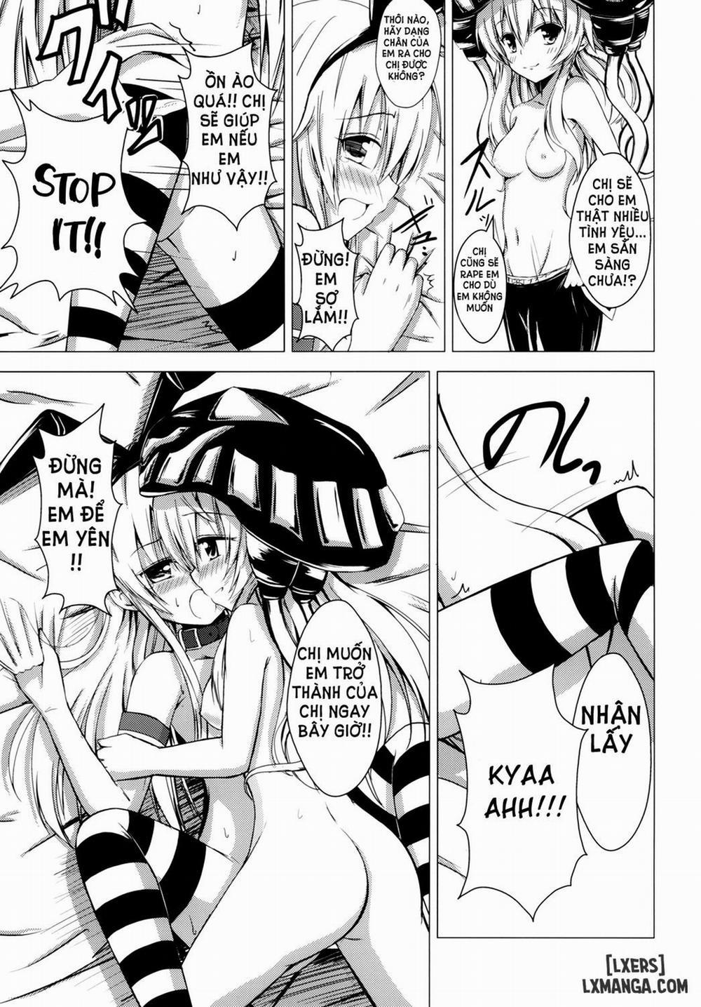 Kuubo Wo-Kyuu-chan no Shimakaze Yuri Dorei Choukyou 1 Oneshot trang 15