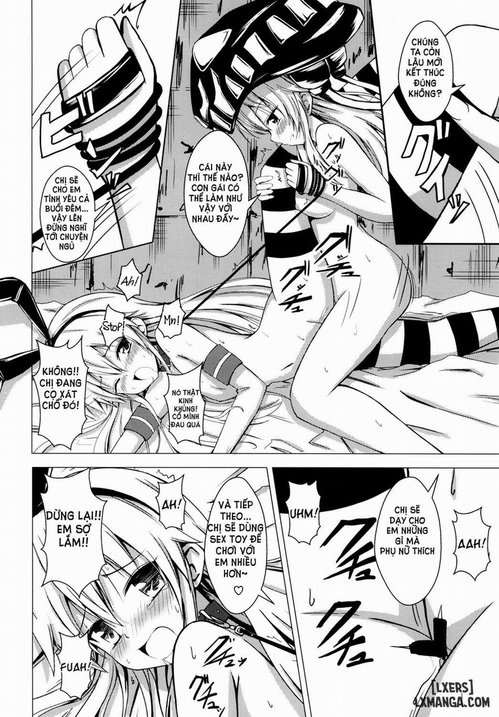 Kuubo Wo-Kyuu-chan no Shimakaze Yuri Dorei Choukyou 1 Oneshot trang 20
