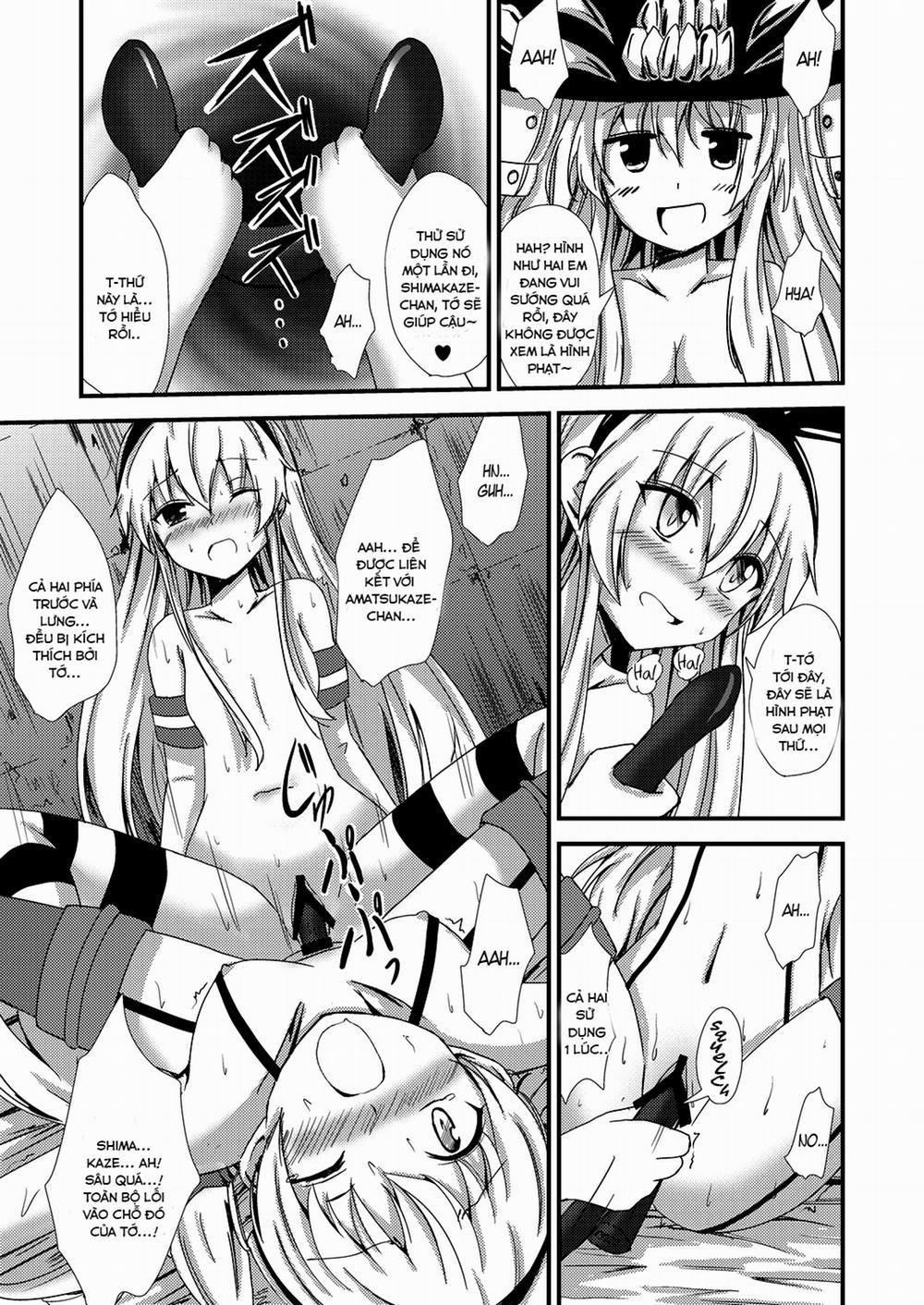 Kuubo Wo-Kyuu-chan no Shimakaze Yuri Dorei Choukyou ~3P Choukyou Hen~ (Kantai Collection) Oneshot trang 13