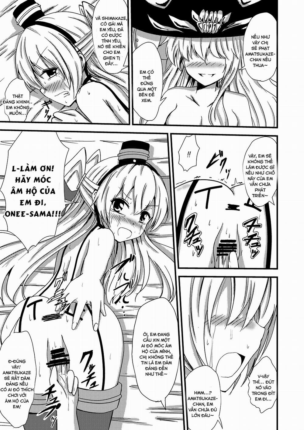 Kuubo Wo-Kyuu-chan no Shimakaze Yuri Dorei Choukyou ~3P Choukyou Hen~ (Kantai Collection) Oneshot trang 3