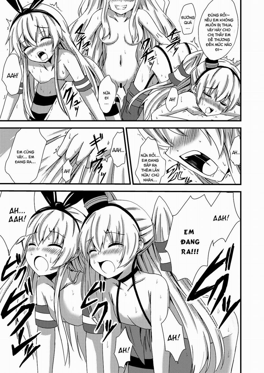 Kuubo Wo-Kyuu-chan no Shimakaze Yuri Dorei Choukyou ~3P Choukyou Hen~ (Kantai Collection) Oneshot trang 5