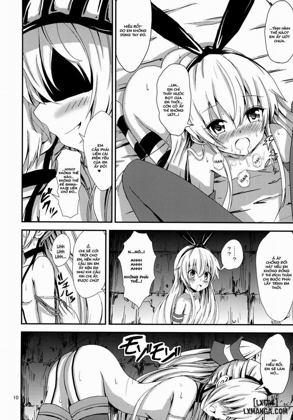 Kuubo Wo-Kyuu-chan no Shimakaze Yuri Dorei Choukyou ~Amatsukaze-chan to Issho Hen Oneshot trang 10