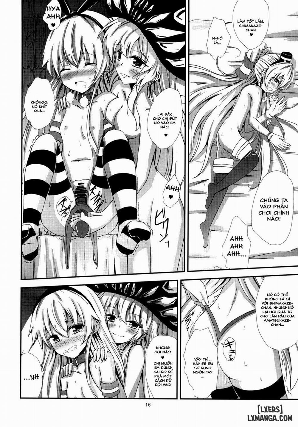 Kuubo Wo-Kyuu-chan no Shimakaze Yuri Dorei Choukyou ~Amatsukaze-chan to Issho Hen Oneshot trang 16
