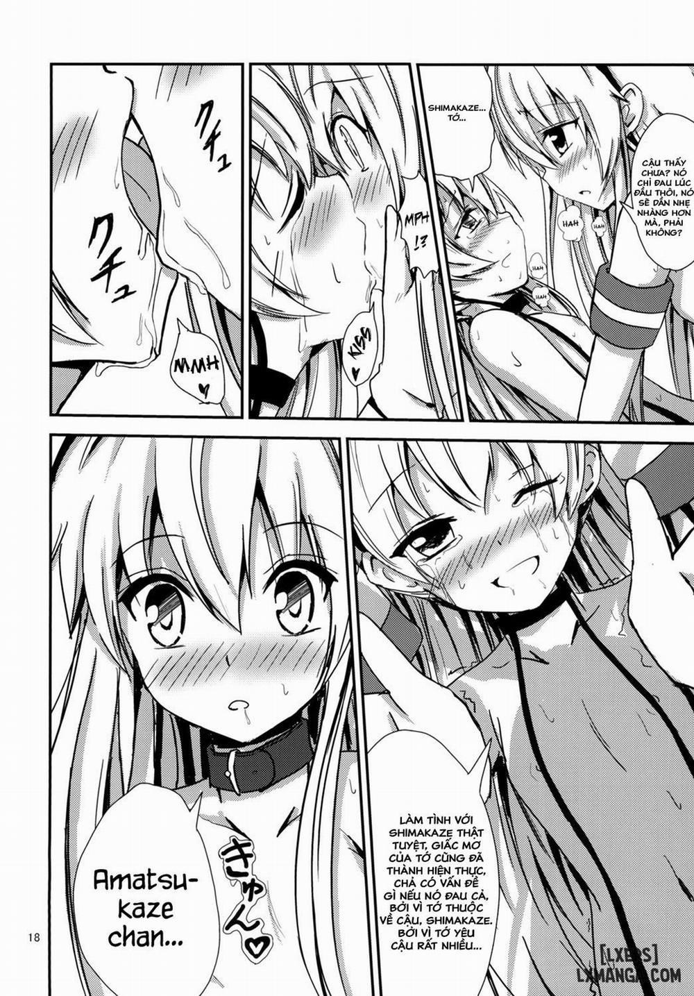 Kuubo Wo-Kyuu-chan no Shimakaze Yuri Dorei Choukyou ~Amatsukaze-chan to Issho Hen Oneshot trang 18