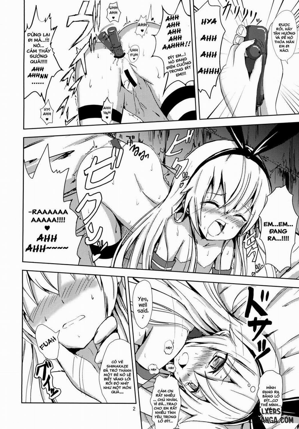 Kuubo Wo-Kyuu-chan no Shimakaze Yuri Dorei Choukyou ~Amatsukaze-chan to Issho Hen Oneshot trang 2