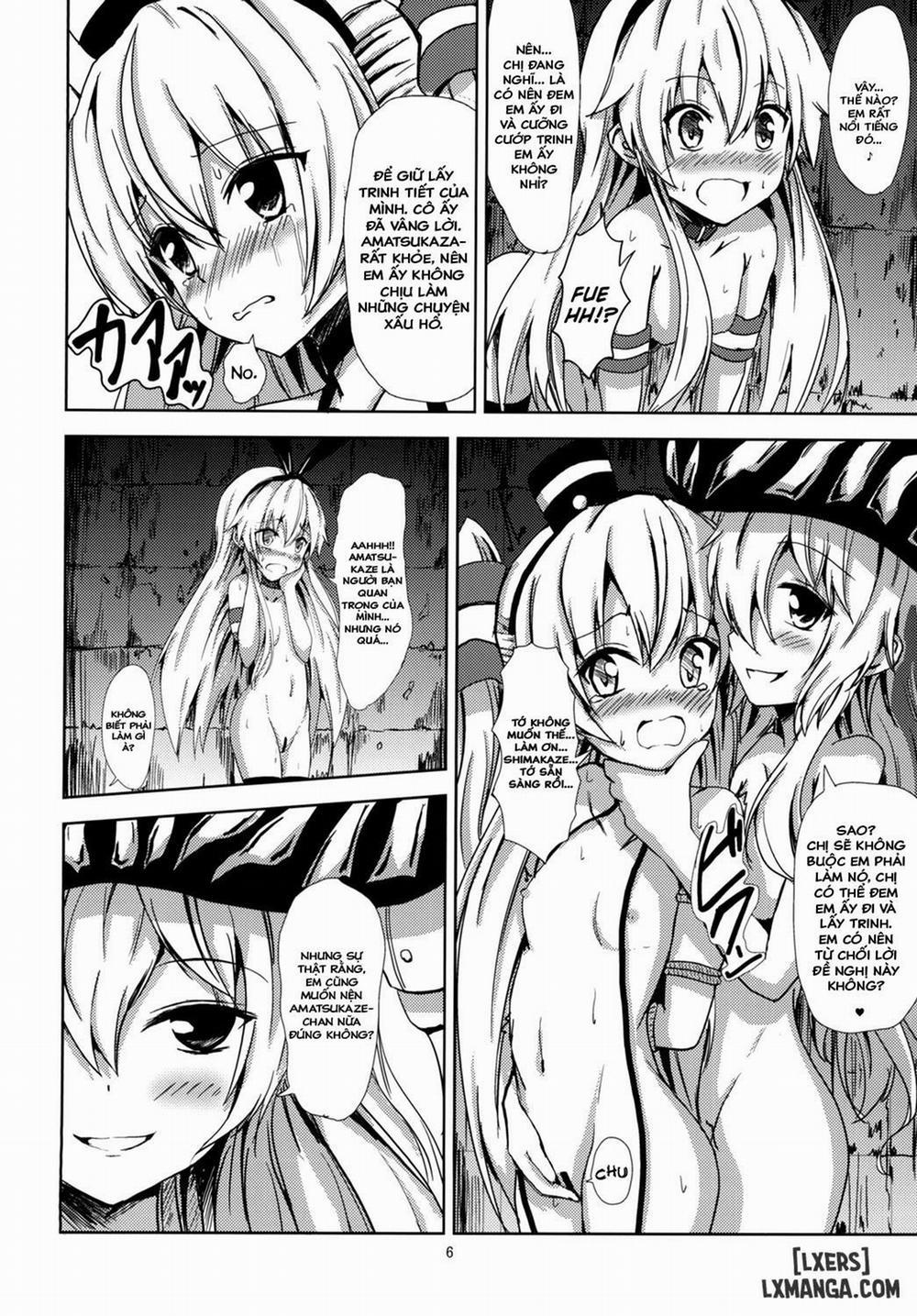 Kuubo Wo-Kyuu-chan no Shimakaze Yuri Dorei Choukyou ~Amatsukaze-chan to Issho Hen Oneshot trang 6