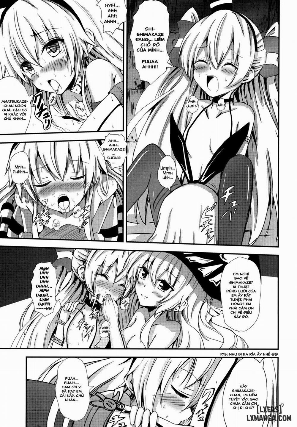 Kuubo Wo-Kyuu-chan no Shimakaze Yuri Dorei Choukyou ~Amatsukaze-chan to Issho Hen Oneshot trang 9