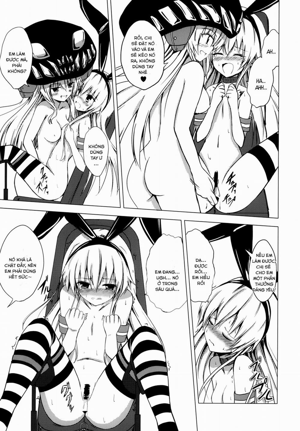 Kuubo Wo-Kyuu-chan no Shimakaze Yuri Dorei Choukyou ~Anal Kaihatsu Hen~ (Kantai Collection, -KanColle-) Oneshot trang 11