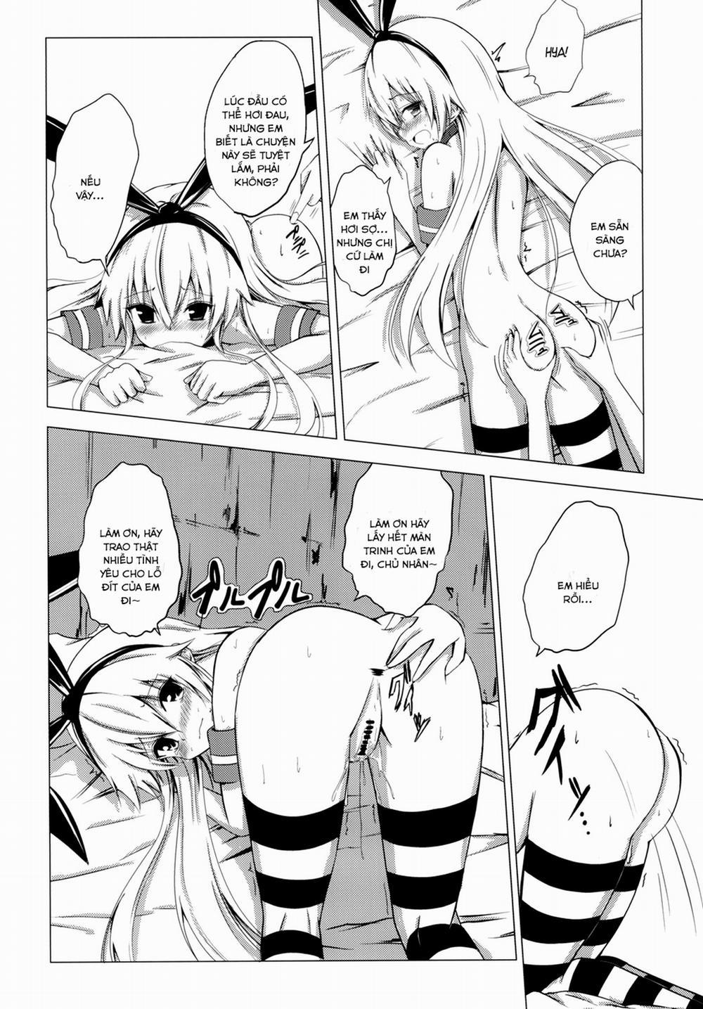 Kuubo Wo-Kyuu-chan no Shimakaze Yuri Dorei Choukyou ~Anal Kaihatsu Hen~ (Kantai Collection, -KanColle-) Oneshot trang 14