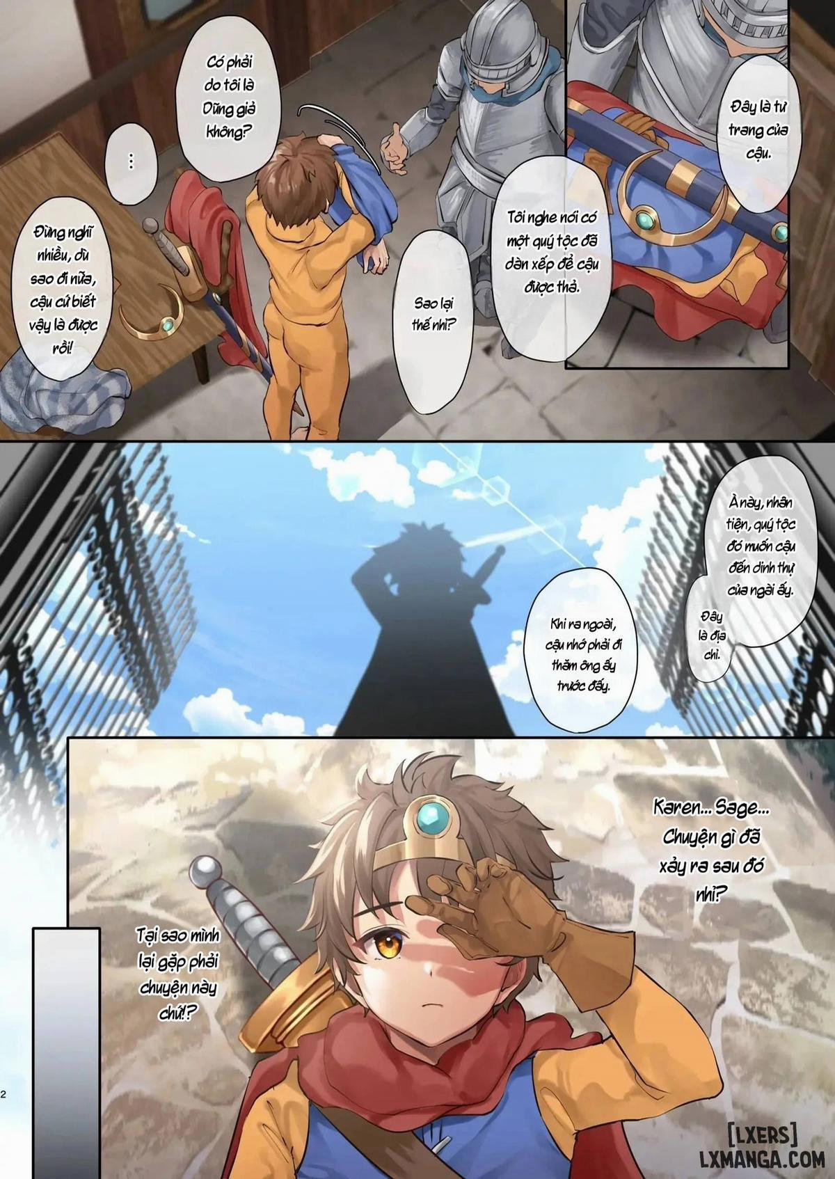 Kuzu Kenja After II Osananajimi No Souryo O Sukuu Tame, Yuusha Wa Shoujo Ni Naru 1 trang 3