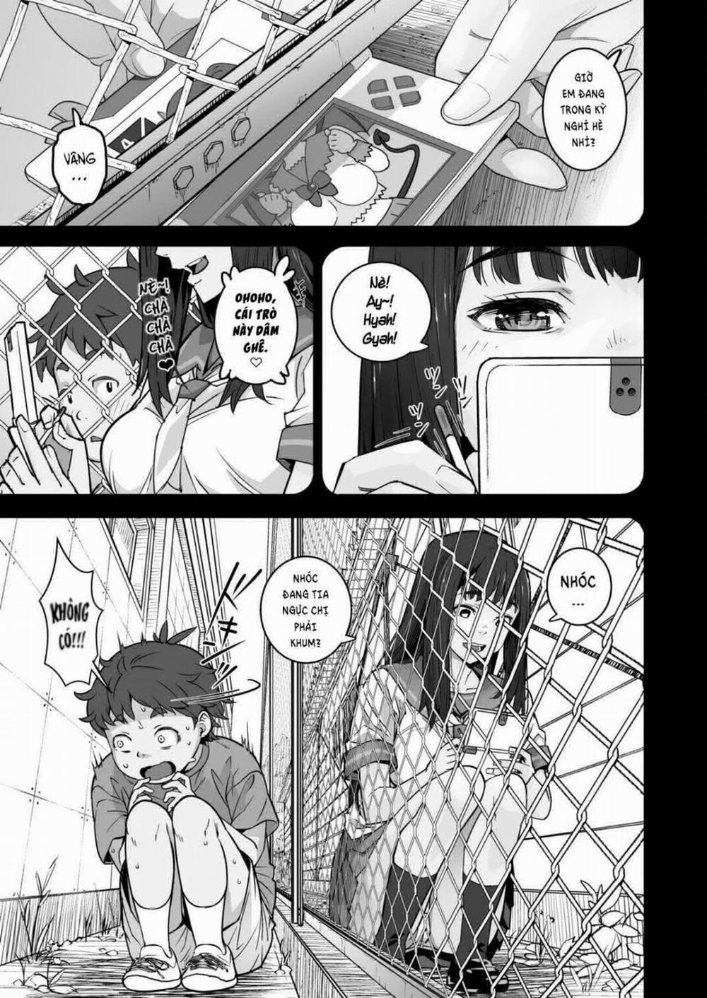 Kỳ nghỉ hè qua hàng rào kẽm Oneshot trang 7
