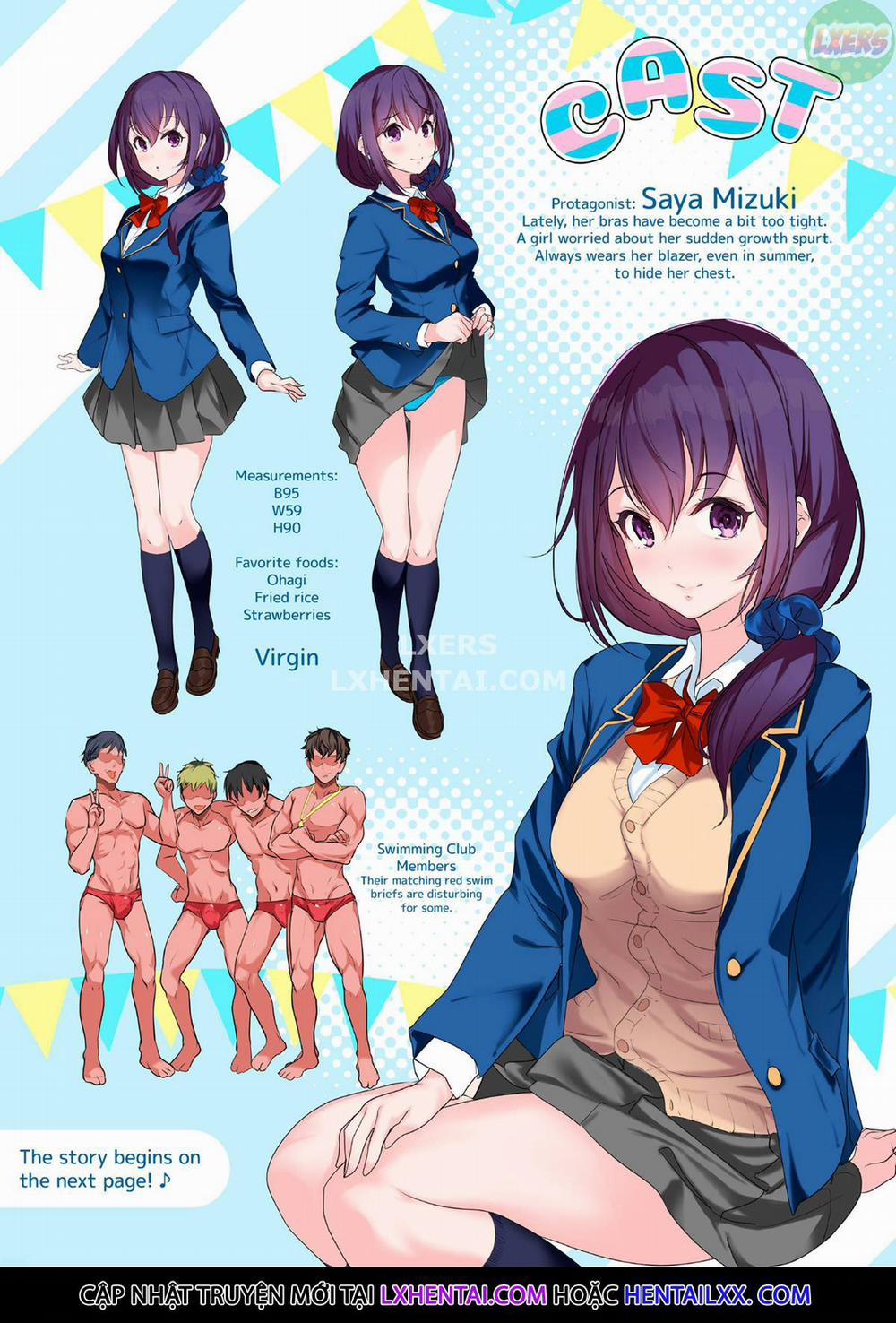 Kyonyuu ga Nayami no Suiei Buin Oneshot 0 Không che trang 7