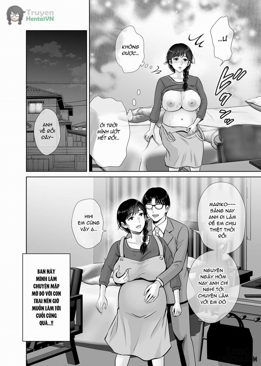 Kyonyuu Kaa-san ga Boku no Me mo Mae de 2 ~Bonyuu Mamire de Ikimakutta Hanashi~ Oneshot trang 45