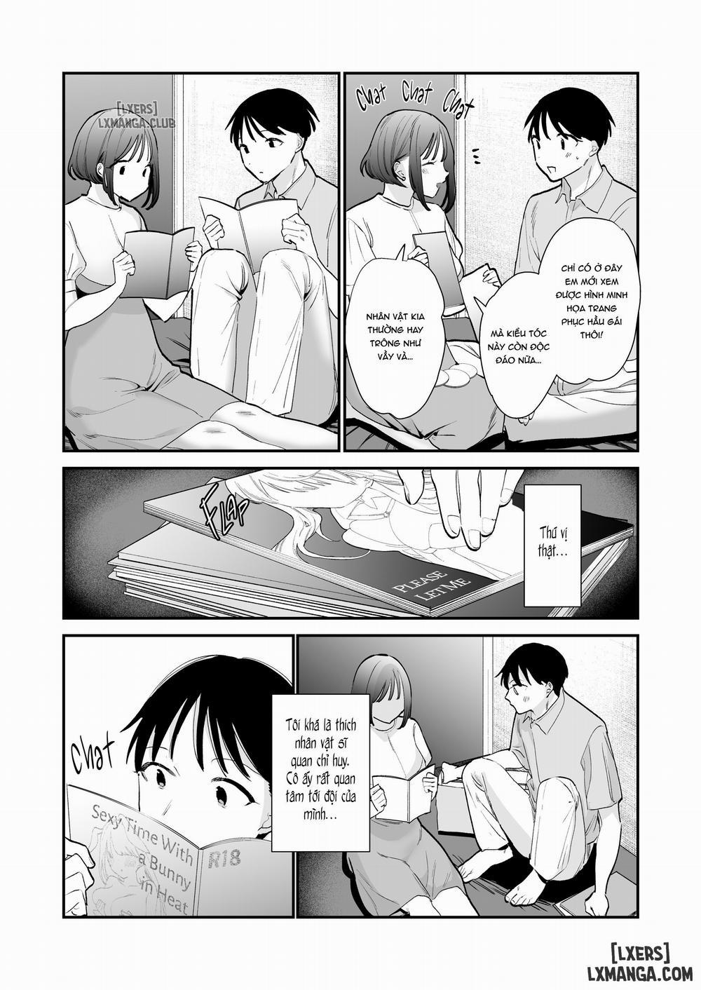 Kyonyuu Otaku Joshi to NeCafe de Off-Pako Oneshot trang 8